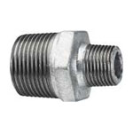 Galvanised Malleable Nipple 2" x 3/4" - Click Image to Close